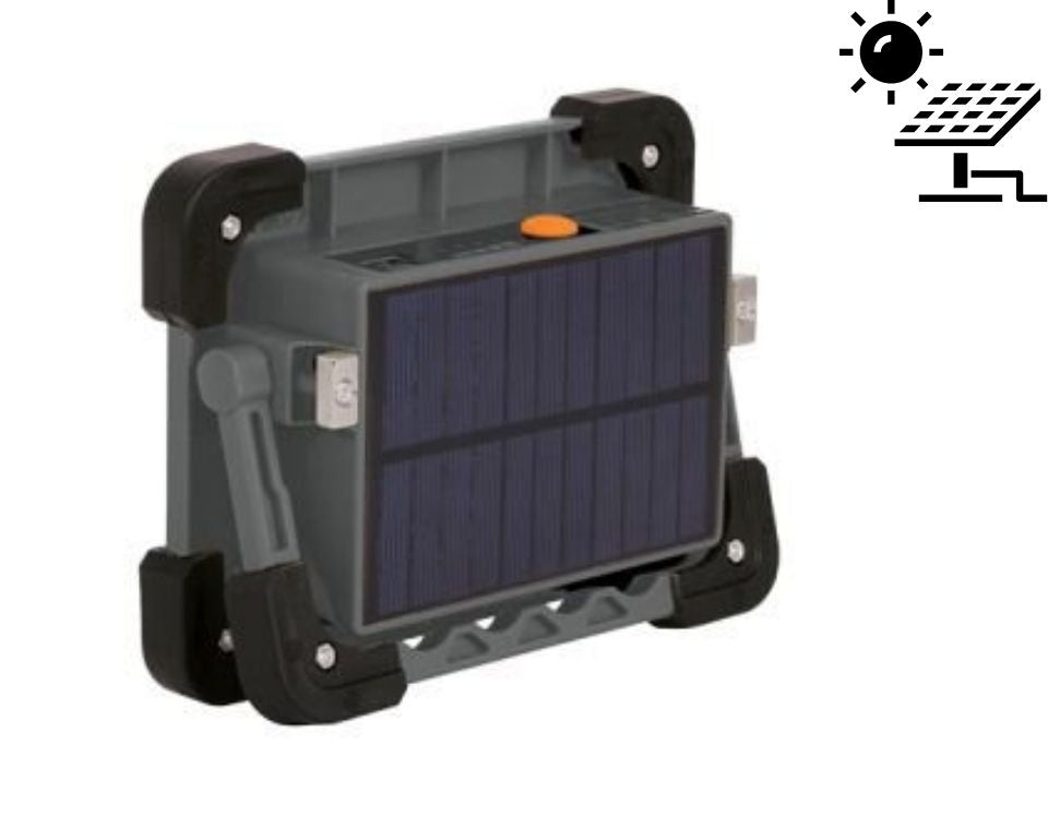 זרקור נטען 50W סולארי | דגם נייד