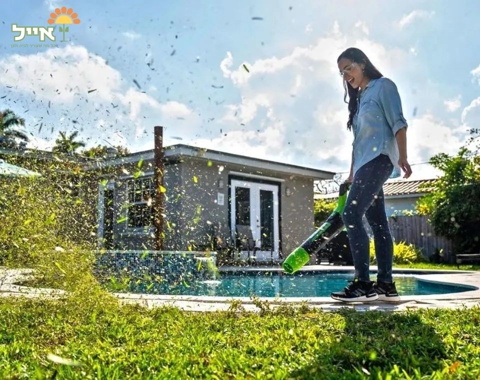 דיל TRIUMPH 48V | מכסחת + חרמש + מפוח + 2 סוללות ומטען