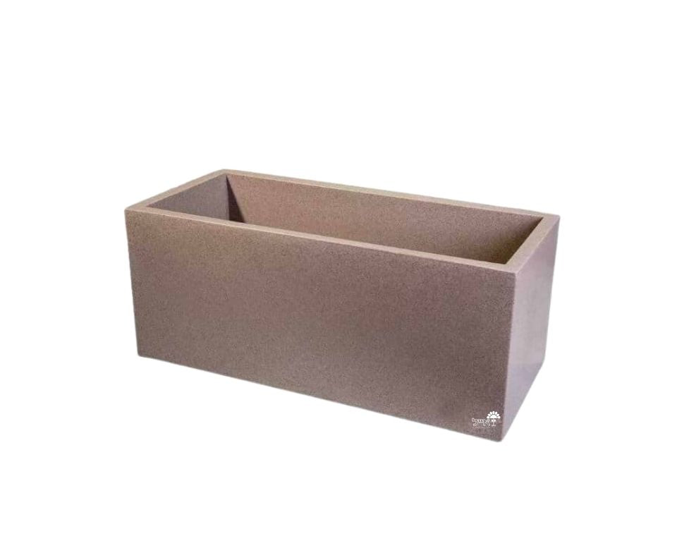 אדנית רוטו מלבנית | גרניט | 100X30X50