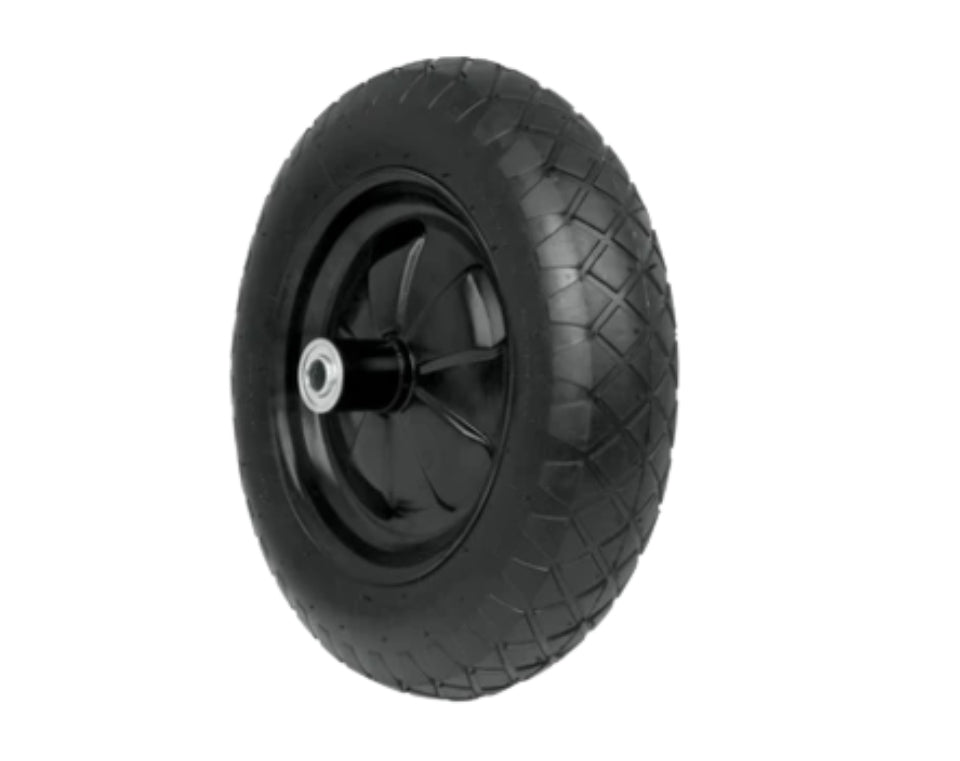 גלגל איכותי למריצה TRUPER | עמידות מושלמת לעבודות גינה ובנייה