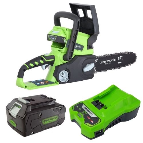 מסור שרשרת 24V | סוללה 4A | מטען מהיר