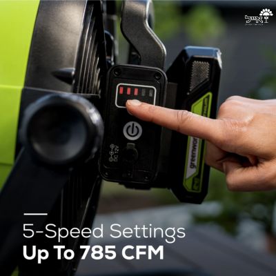 מאוורר נטען לשטח | 24V | גוף בלבד